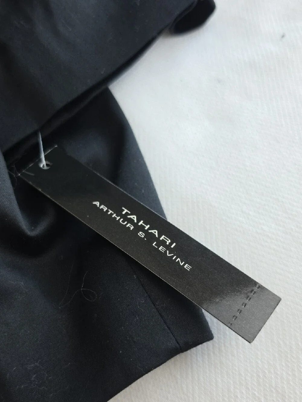 TAHARI ARTHUR S. LEVINE | Suzana Cropped Black Open Front Bolero Jacket NWT | 8
